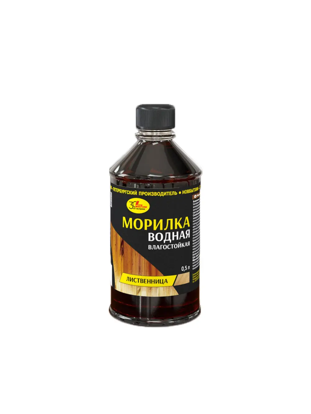 Морилка водная Новбытхим лиственница 0,5 л