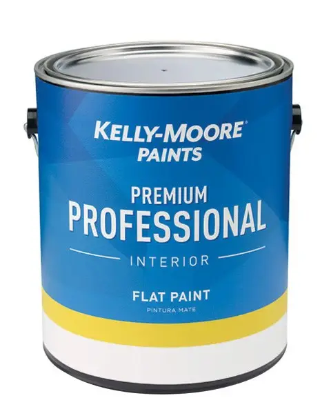 Профессиональная интерьерная краска для стен и потолков Kelly-Moore Premium Professional Interior ультраматовая база BС 0,473 л