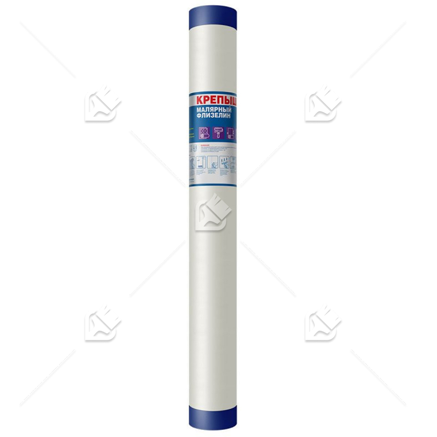 Малярный флизелин Крепыш 1х25 110г/м