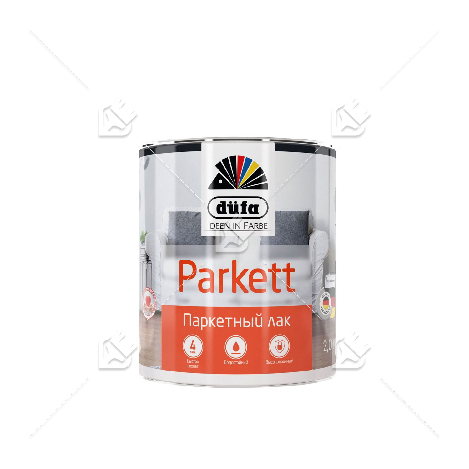 Лак паркетный алкидно-уретановый Dufa Parkett глянцевый 0,75 л