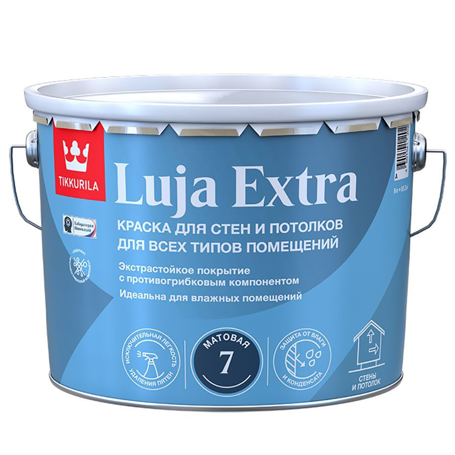 Краска экстра-стойкая Tikkurila LUJA EXTRA A матовая 9л