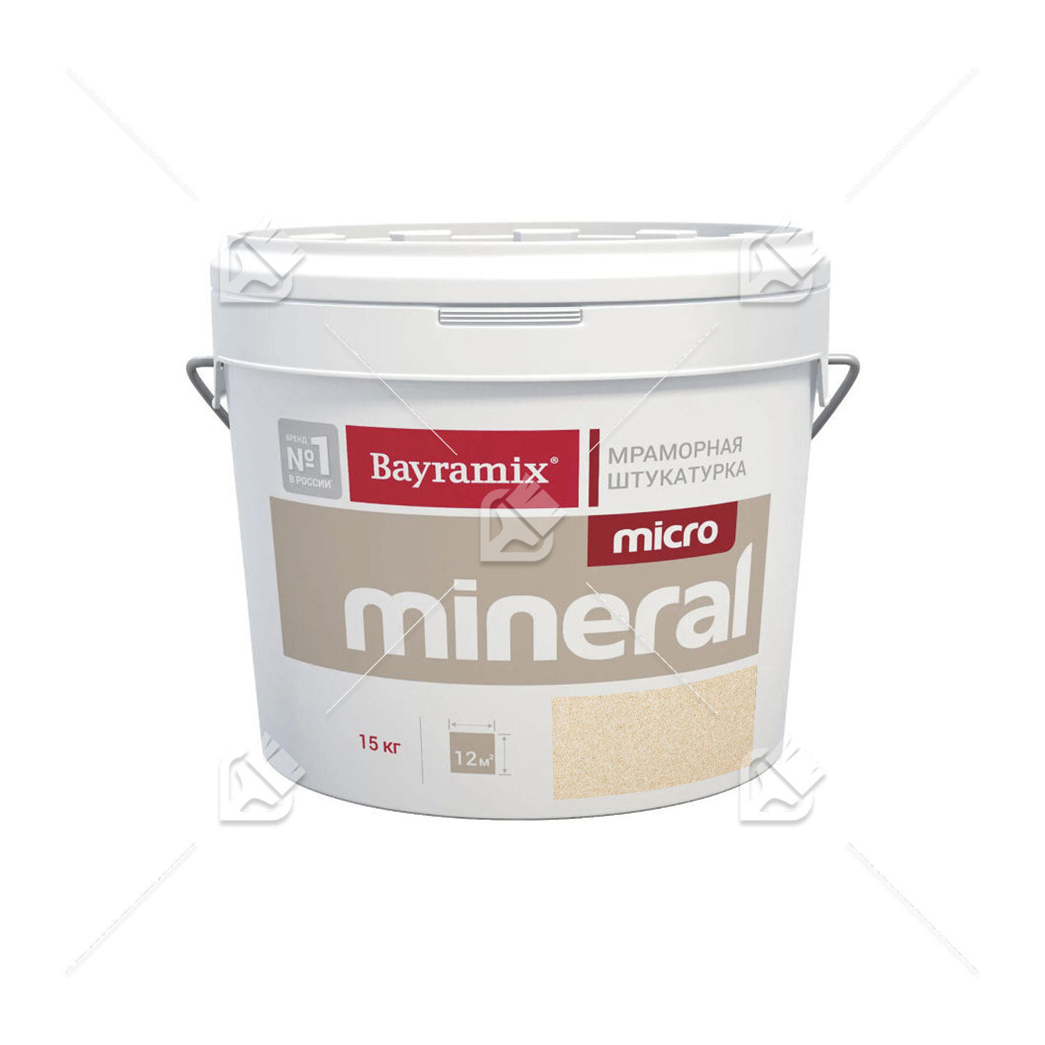 Штукатурка декоративная мраморная Bayramix MICRO Mineral фракция 0,2-0,5 мм 601 15 кг