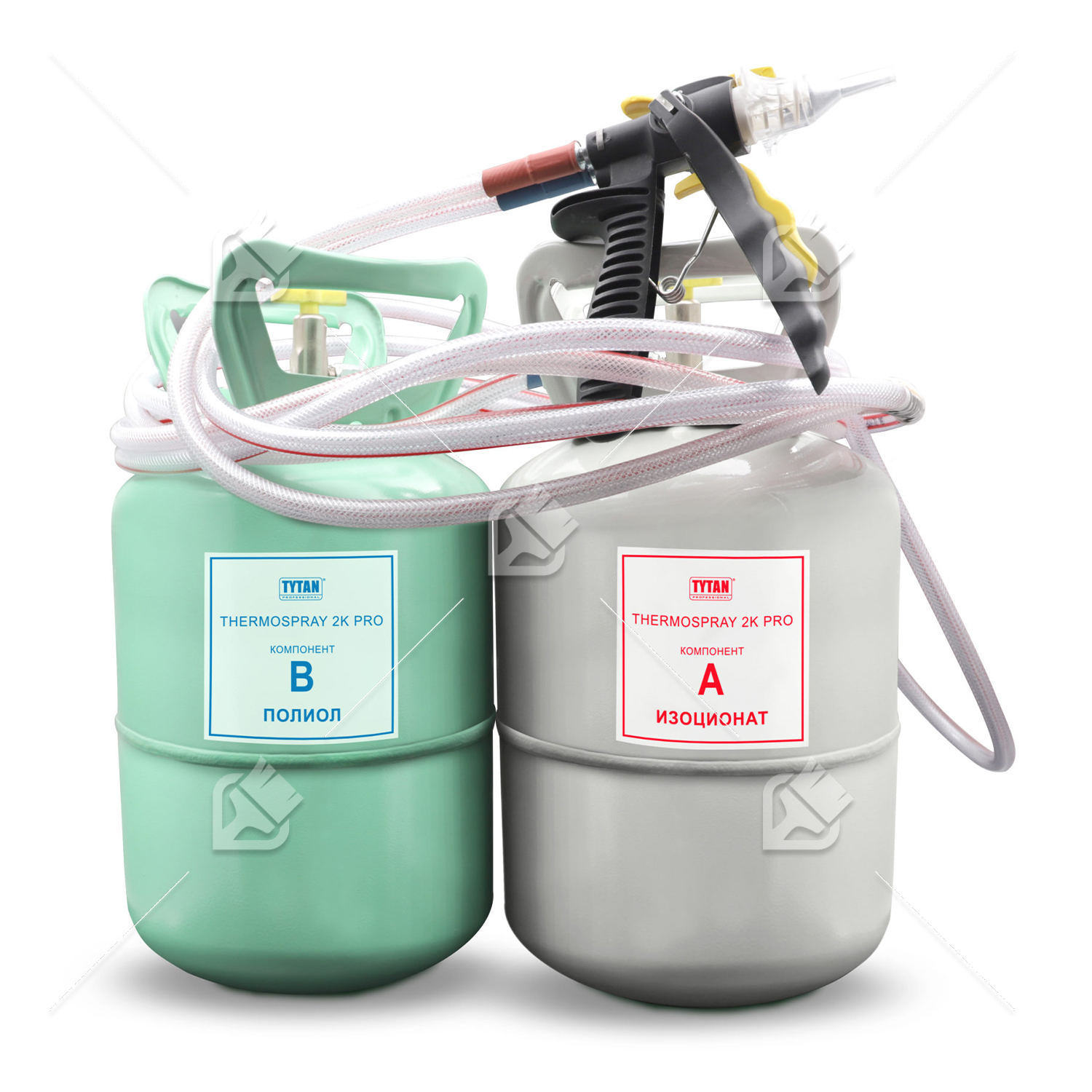 Теплоизоляция напыляемая полиуретановая двухкомпонентная TYTAN Professional THERMOSPRAY 2K PRO 20