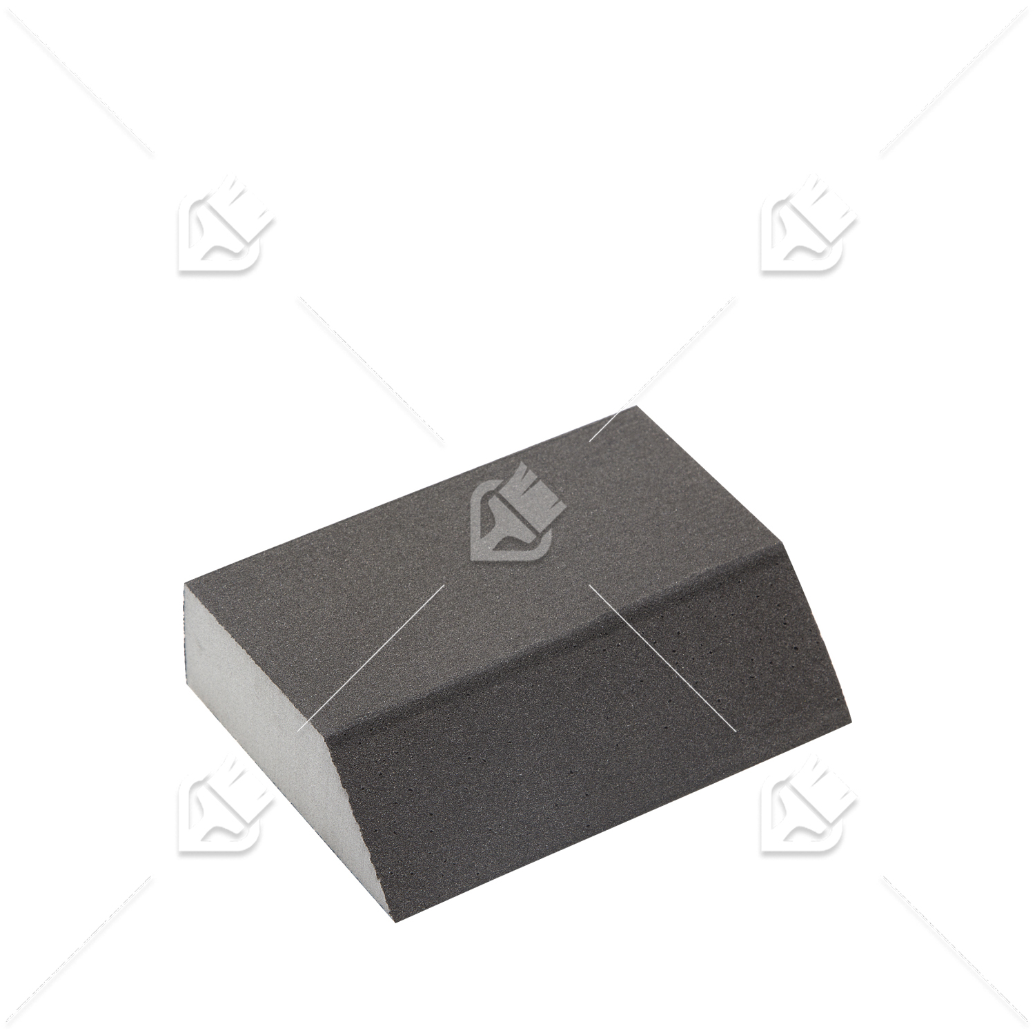 Губка шлифовальная четырехсторонняя угловая 100х68х42х26мм, Р80 Зубр "Мастер"