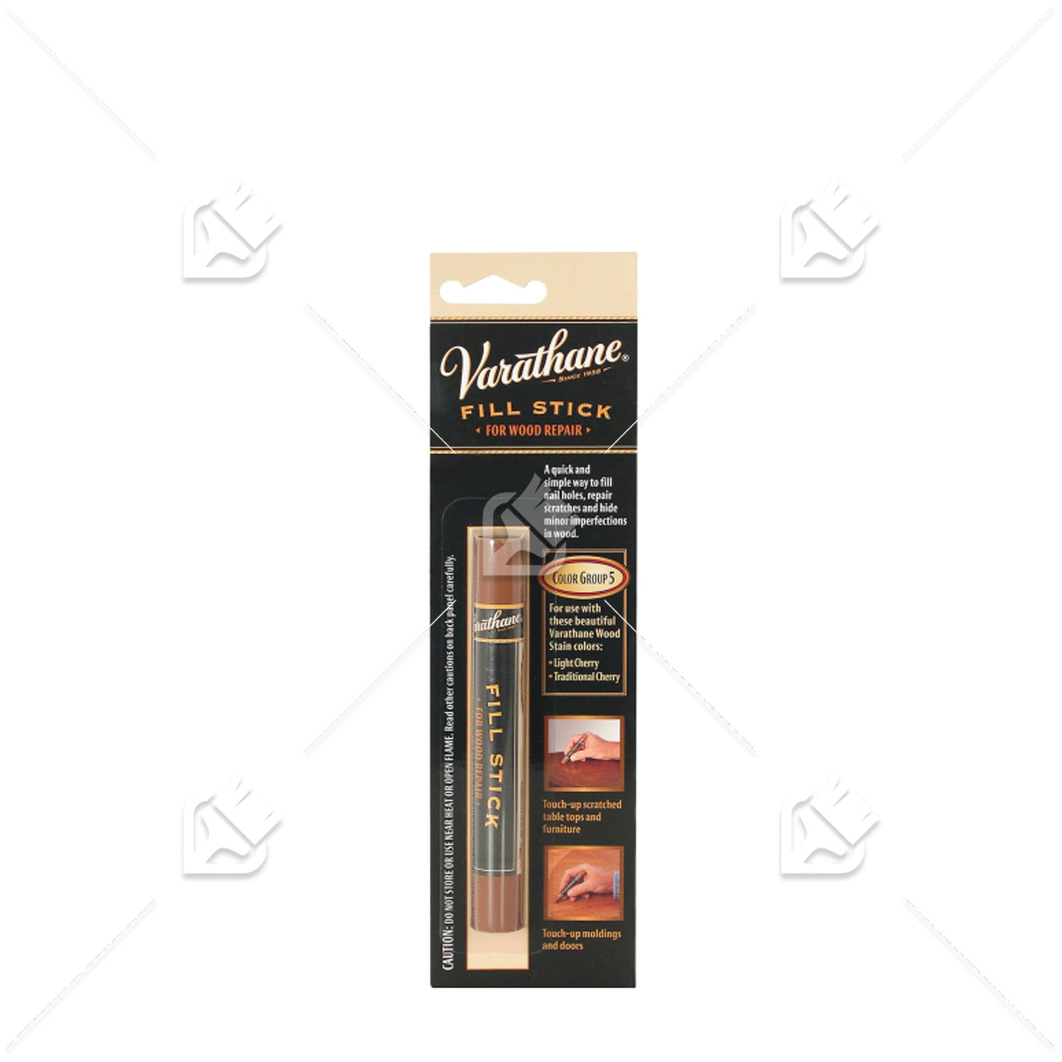 Карандаш заполняющий восковый Varathane Fill Stick №5 светлая вишня, традиционная вишня 16 г.