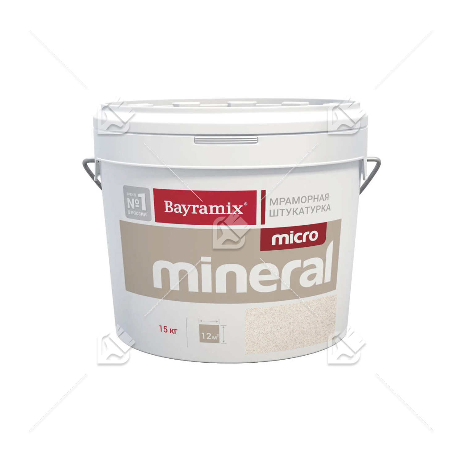 Штукатурка декоративная мраморная Bayramix MICRO Mineral фракция 0,2-0,5 мм 608 15 кг