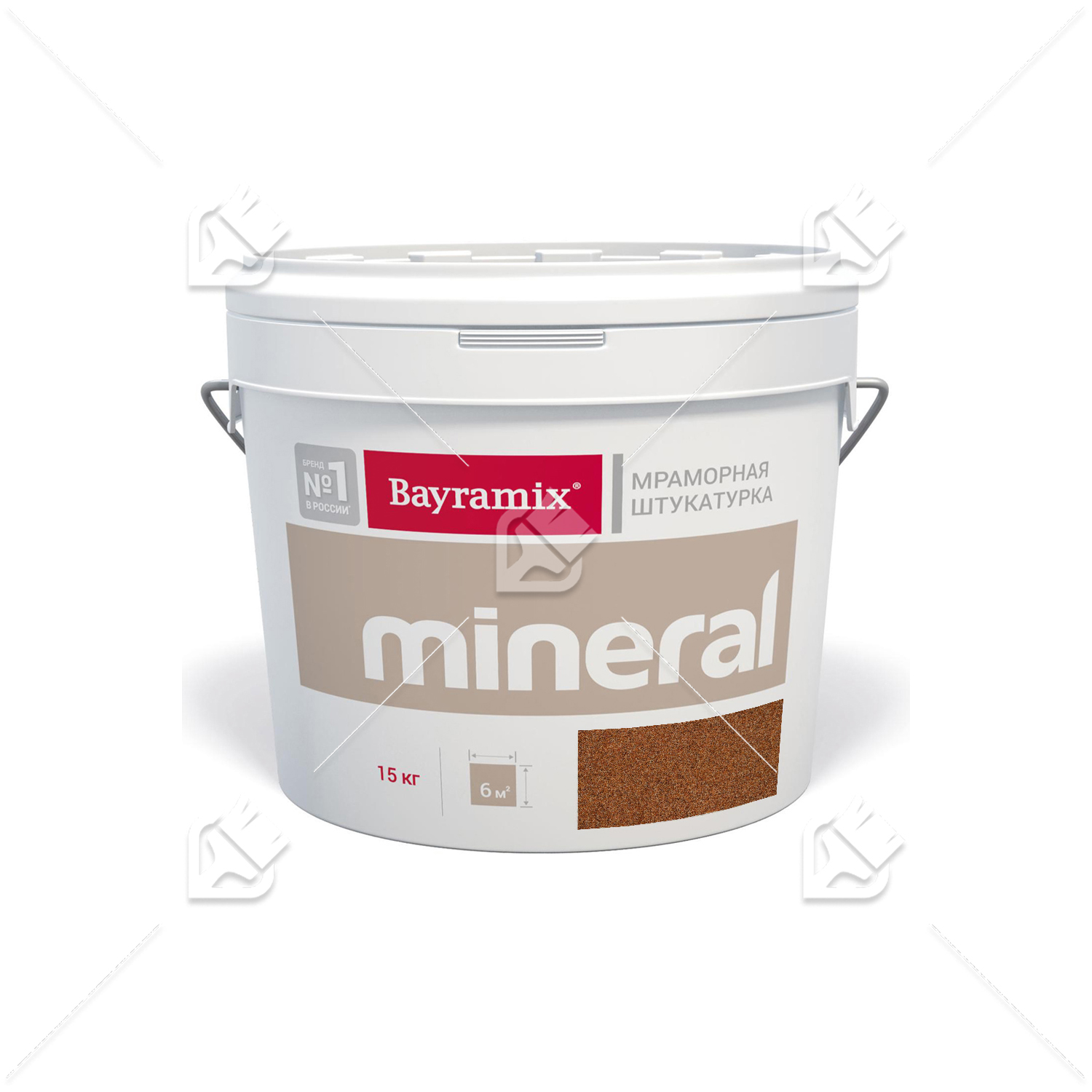 Штукатурка декоративная мраморная Bayramix Mineral фракция 0,7-1,2 мм 360 15 кг