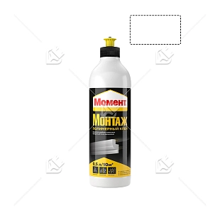Клей монтажный универсальный полимерный Момент Монтаж 0,5 л.