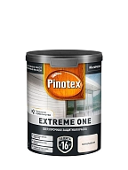 Краска для деревянных фасадов акриловая Pinotex Extreme One база BW полуматовая 0,9 л.