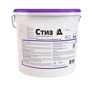 Состав защитный полиакриловый Сази Стиз Д белый 3 кг.