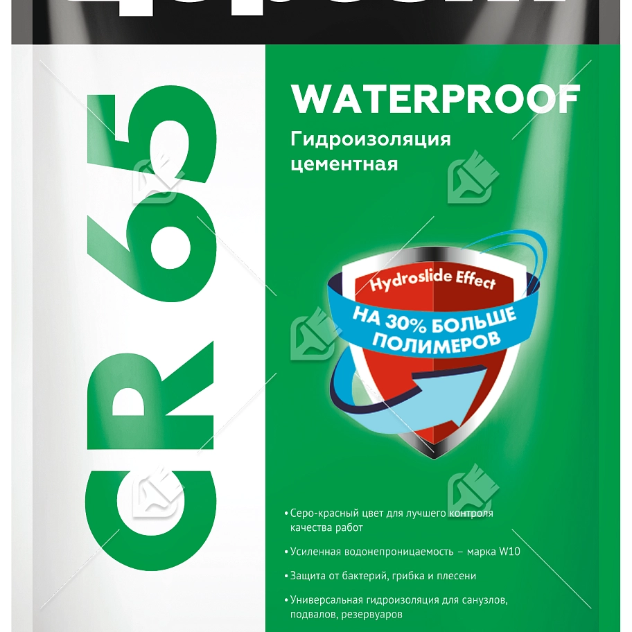 Смесь гидроизоляционная цементная Церезит CR 65 5 кг