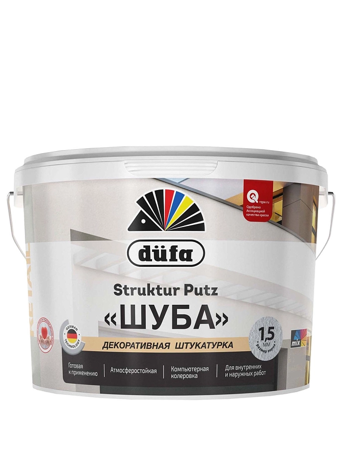 Dufa Retail Struktur Putz / Дюфа Ритейл Структур Путз Штукатурка декоративная структурная матовая