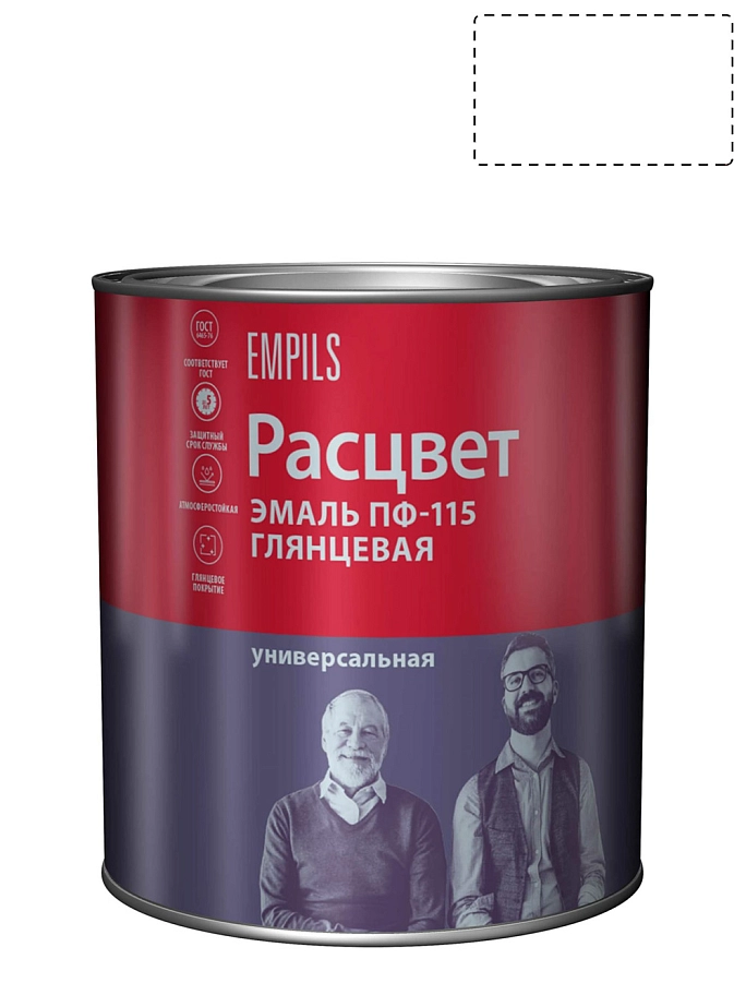 Расцвет Эмаль ПФ-115 универсальная