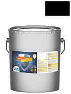 Грунт-эмаль 3 в 1 Технолюкс гладкая черная RAL 9005 20 кг