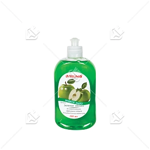 Мыло жидкое "Зеленое яблоко", пуш-пул, 500мл