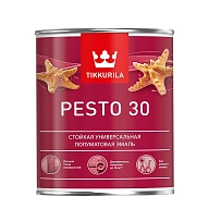 Эмаль универсальная Песто 30 Тиккурила A п/мат 0,9л