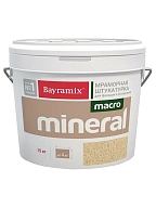 Штукатурка декоративная мраморная Bayramix MACRO Mineral фракция 1,5-2,0 мм 1035 15 кг