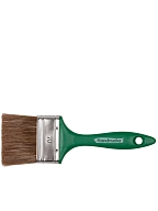 Handmaler Green / Хэндмалер Зеленый Кисть плоская смешанная щетина пластиковая ручка