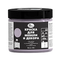 Краска для мебели и декора Новбытхим светло-лиловая 0,5кг.