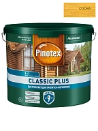 Пропитка декоративная для защиты древесины Pinotex Classic Plus 3 в 1 сосна 2,5 л.