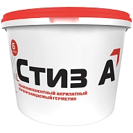 Герметик акрилатный паропроницаемый Сази Стиз А 7 кг.