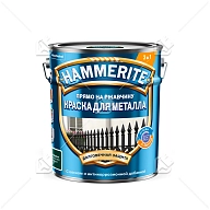 Краска для металла Hammerite молотковая зеленый мох (RAL 6005) 5л