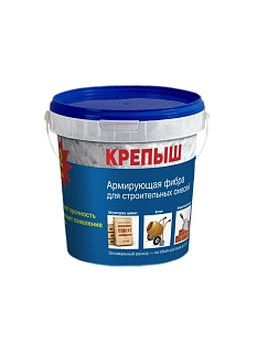 Добавка армирующая на основе стекловолокна Крепыш 0,5 кг