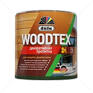 Пропитка декоративная для защиты древесины алкидная Dufa Woodtex махагон 3 л.