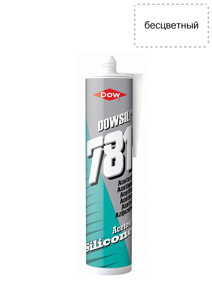Герметик силиконовый Dow corning (DOWSIL) 781 бесцветный 310 мл.