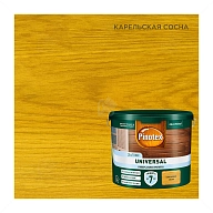 Pinotex Universal 2 в 1 универсальная пропитка для древесины Карельская сосна 2,5 л