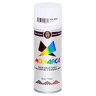 Грунт универсальный аэрозольный акриловый Eastbrand Monarca RAL 9003 белый 520 мл.