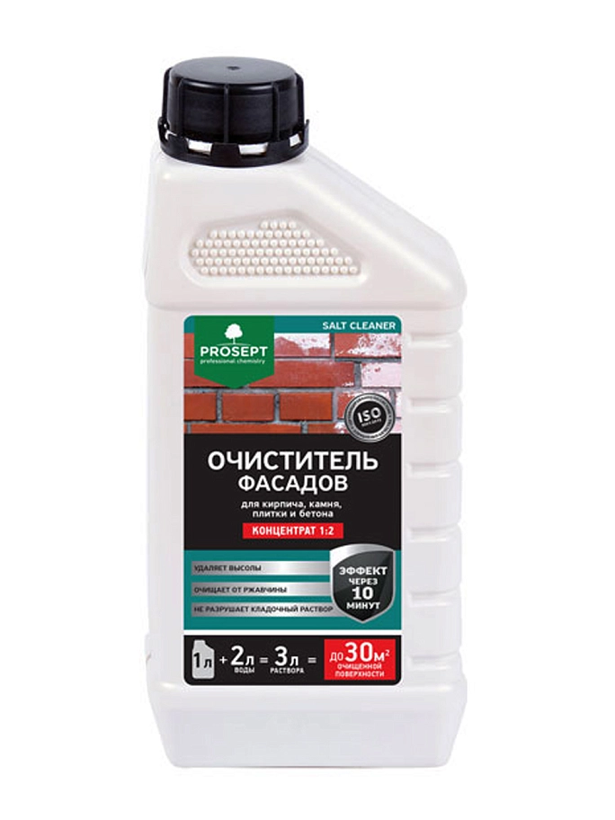 Prosept Salt Cleaner / Просепт Солт Клинер Антисоль для удаления минеральных высолов концентрат 1:2