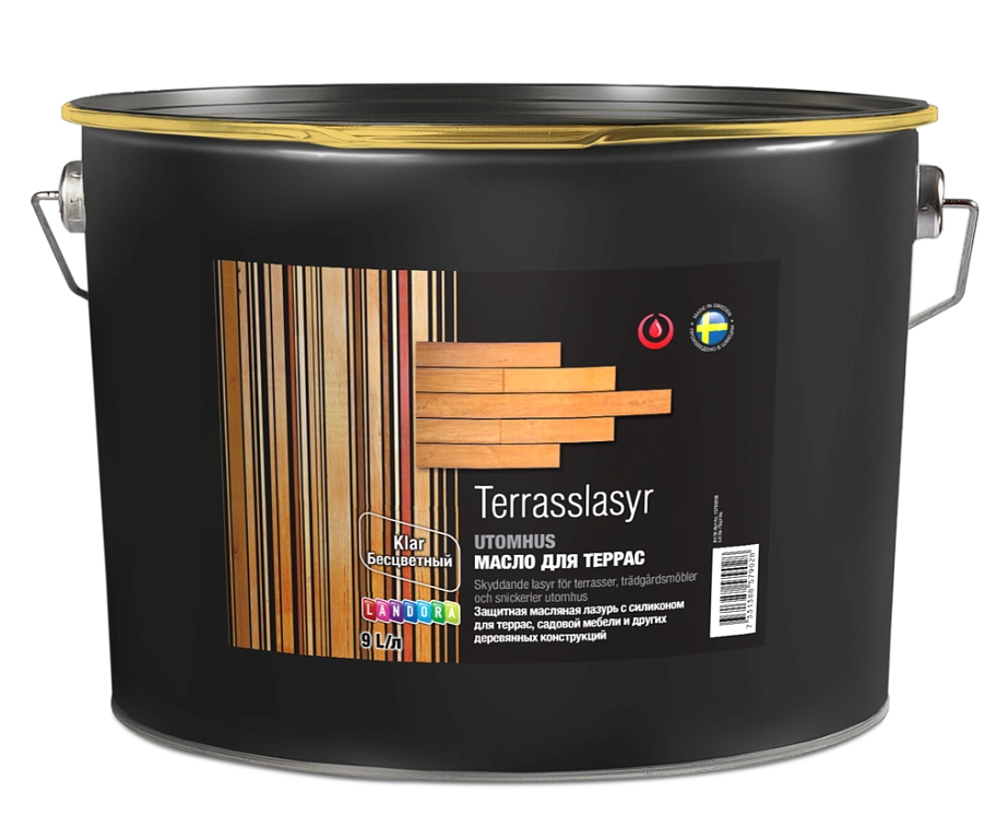 Landora Terrasslasyr/ Ландора Террассласур Масло террасное с силиконом