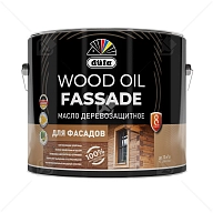 Масло деревозащитное для фасадов Dufa Wood Oil Fassade серый 9 л.