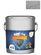 Грунт-эмаль 3 в 1 Технолюкс молотковая серебро 5 кг