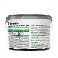 Пропитка декоративная для защиты древесины Dufa Wood Protect махагон 10 л