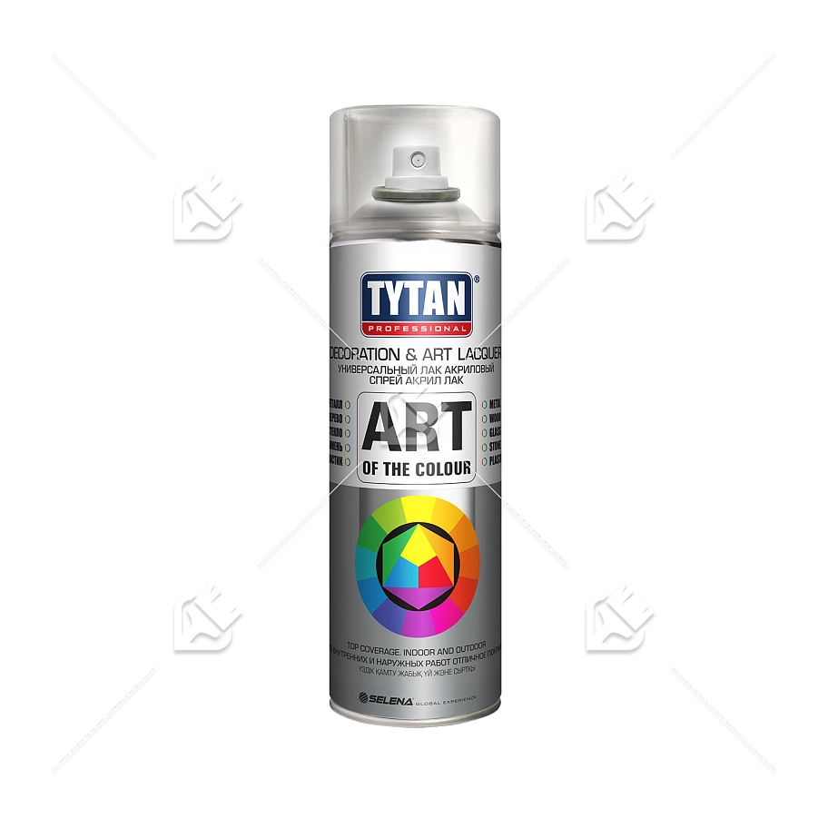 Лак универсальный аэрозольный акриловый Tytan Professional Art of the colour матовый 400 мл.
