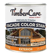 TimberCare Façade Color Stain Суперстойкое полупрозрачное покрытие для наружных деревянных поверхностей