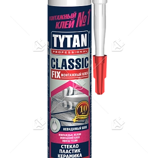 Клей монтажный универсальный Tytan Professionall Classic Fix прозрачный 280 мл.