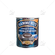 Краска для металла Hammerite молотковая коричневая (RAL 8017) 2л