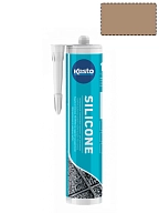 Герметик силиконовый санитарный нейтральный Kesto Silicone 31 светло-коричневый 310 мл