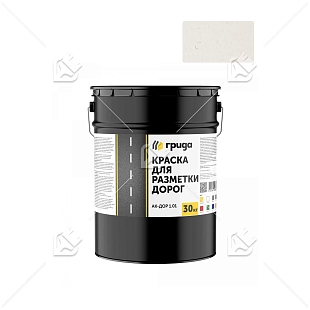 Краска для разметки дорог Грида АК-Дор 1.01 белая 30 кг.