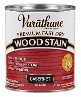 Масло тонирующее быстросохнущее Varathane Fast Dry Wood Stain каберне 0,946 л.