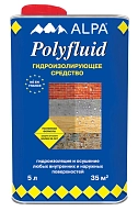 Средство гидроизолирующее Alpa Polyfluid 1 л.
