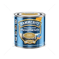 Краска для металлических поверхностей алкидная Hammerite гладкая золото 2,5 л