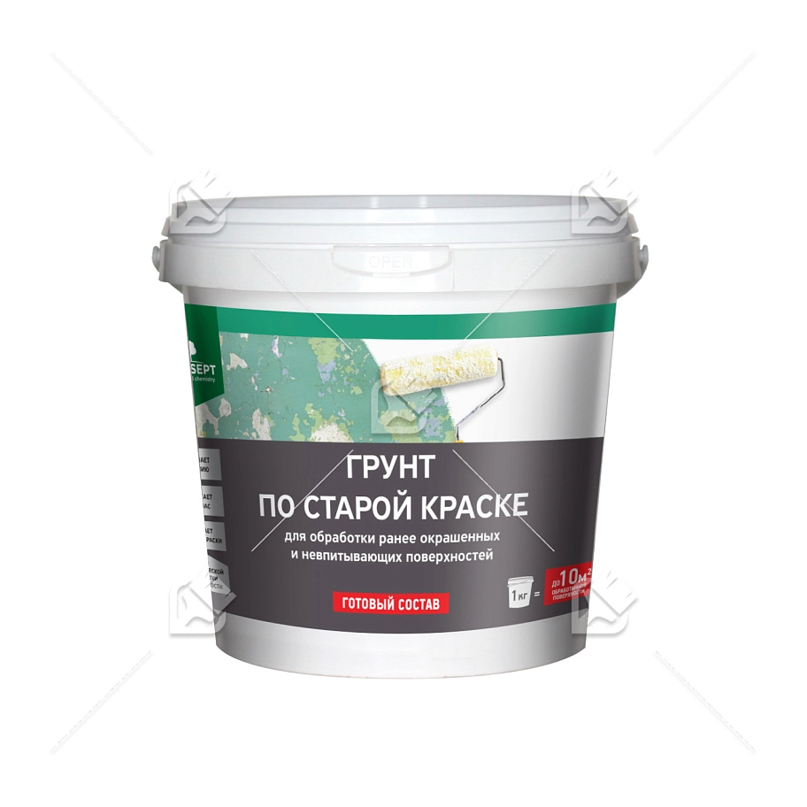 Грунт по старой краске готовый состав / 1 кг