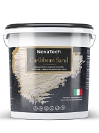 NovaTech Caribbean Sand / Новатэк Кариббеан Санд Краска декоративная с эффектом перламутровых песчаных вихрей