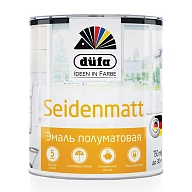Dufa Retail Seidenmatt / Дюфа Ритейл Сейденмат Эмаль для дерева и металла алкидная полуматовая