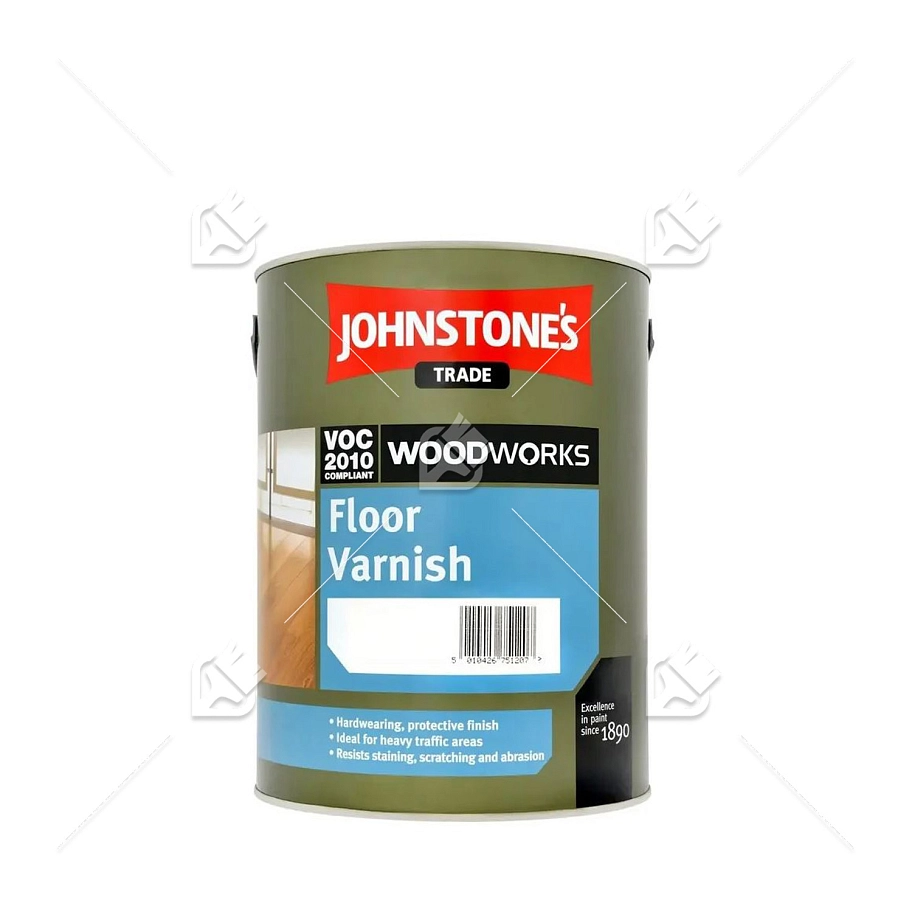 Паркетный лак Johnstone`s Floor Varnish полуматовый 5 л