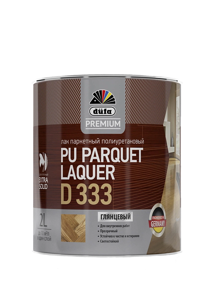 Dufa Premium PU Parquet Laquer D333 / Дюфа Премиум ПУ Паркет Лакер Д333 Лак паркетный полиуретановый глянцевый